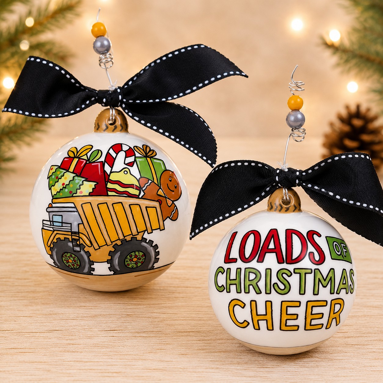 Dumptruck Ornament